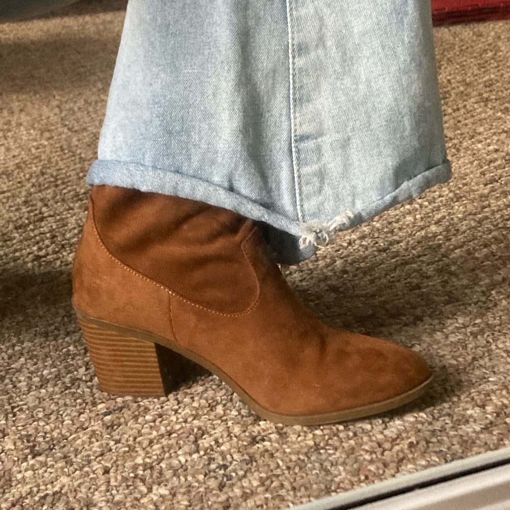 A.N.A Brown Ankle Boots